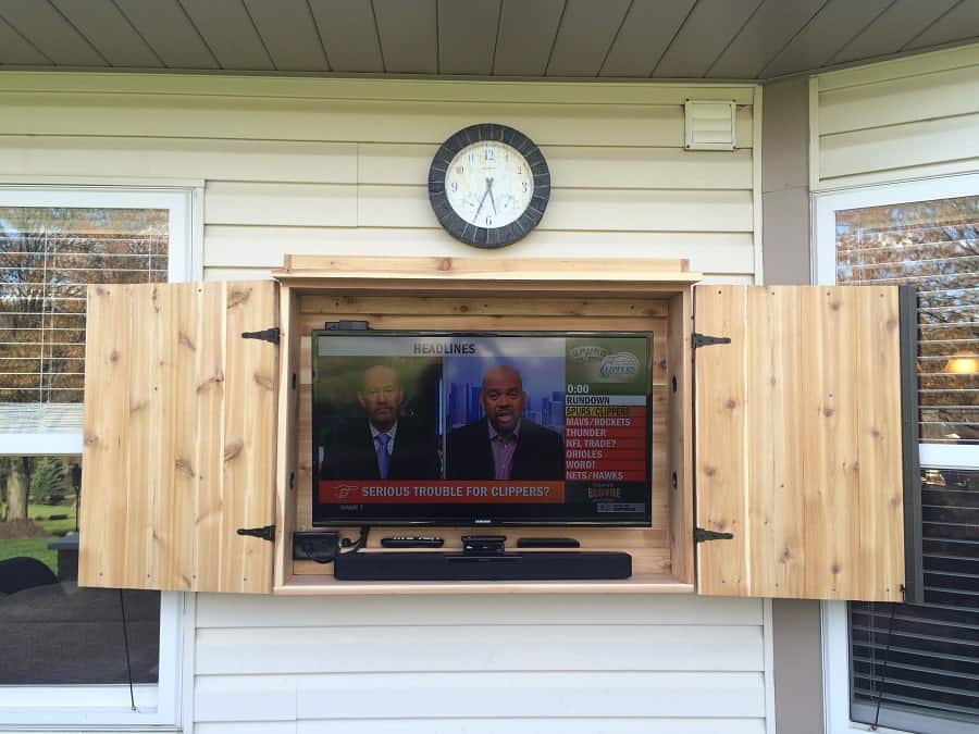 How to Proof Your TV Outside