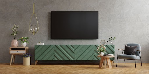 position of tv