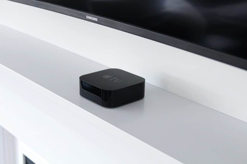 mount Apple TV at the back of your TV