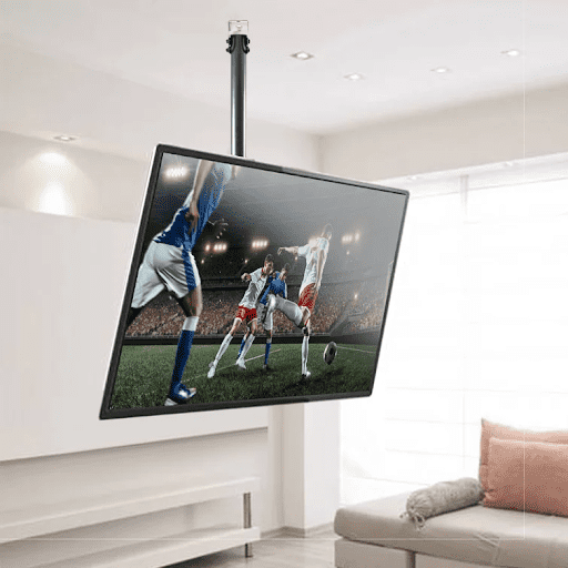 How To Hang Ceiling Tv Mount Shelly Lighting 1592