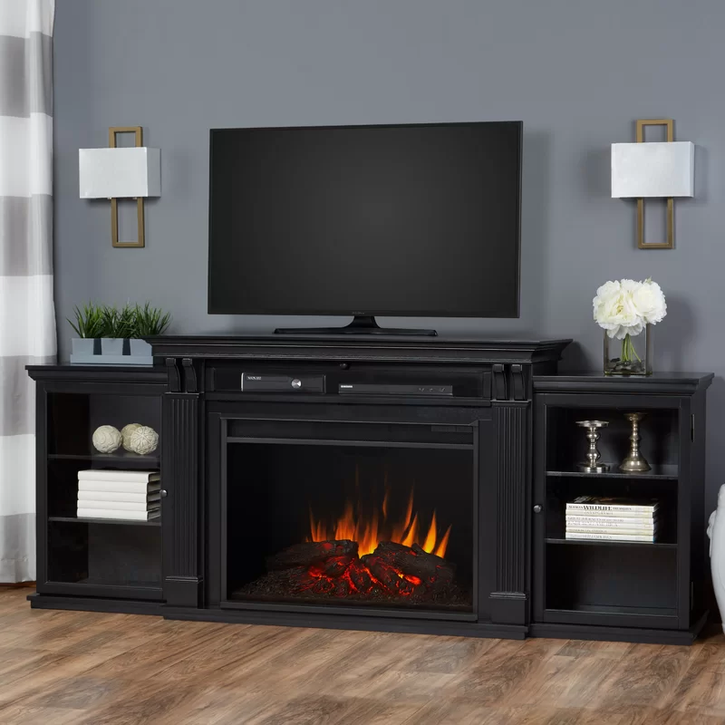 Fireplace TV stand