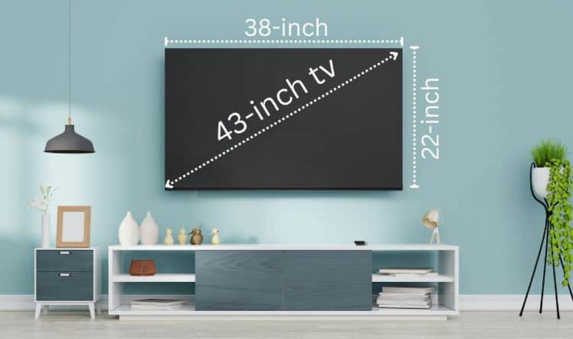 43 Inch TV Dimensions For ALL Brands mm Cm Inches And Feet 