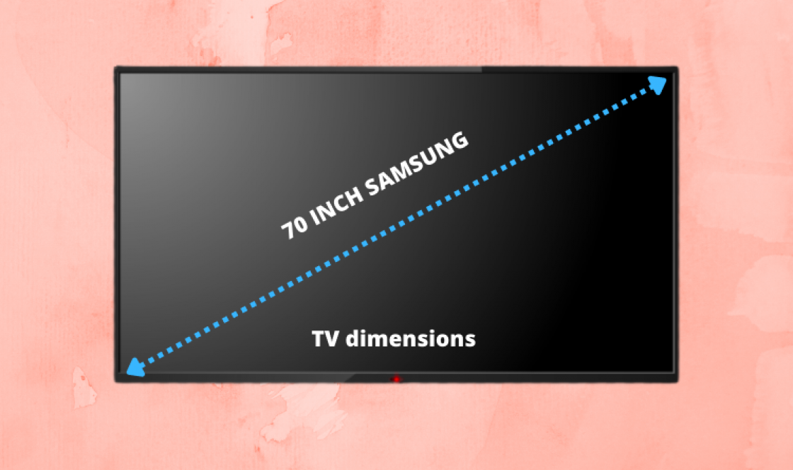 Samsung 70 Inch TV Dimensions In Cm Inches Width Height Depth 